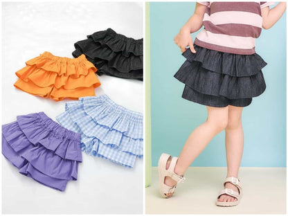 日本童裝 apres les cours 蛋糕裙褲 80-140cm 女童款 夏季 PANTS