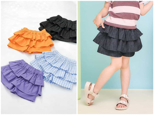 日本童裝 apres les cours 蛋糕裙褲 80-140cm 女童款 夏季 PANTS