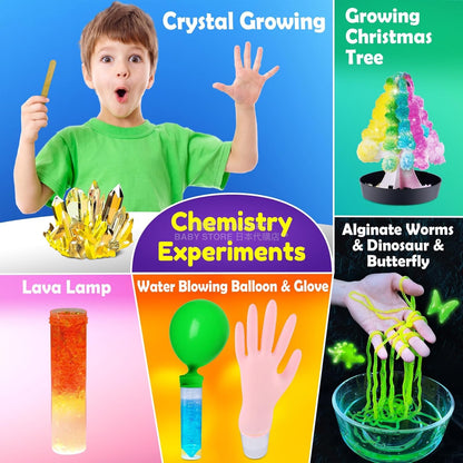 英美直送 UNGLINGA Science S.T.E.M Experiments Chemistry Set 聖誕倒數日曆 兒童款 聖誕快樂特輯 聖誕倒數日曆 不參與$900免運 滿$900可加$25免運 Christmas Advent Calendars 2025