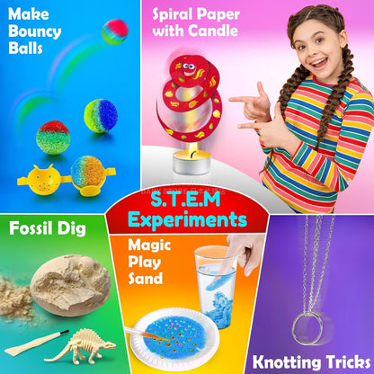 英美直送 UNGLINGA Science S.T.E.M Experiments Chemistry Set 聖誕倒數日曆 兒童款 聖誕快樂特輯 聖誕倒數日曆 不參與$900免運 滿$900可加$25免運 Christmas Advent Calendars 2025