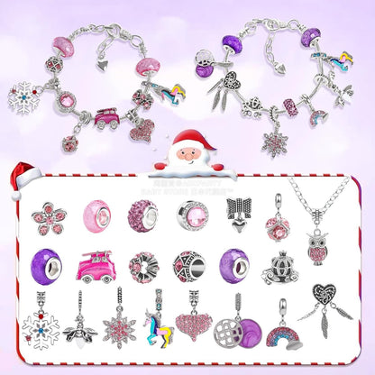 英美直送 DIY Jewellery Making Set 聖誕倒數日曆 兒童款 聖誕快樂特輯 聖誕倒數日曆 不參與$900免運 滿$900可加$25免運 Christmas Advent Calendars 2025