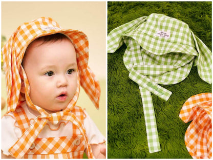 日本直送 apres les cours little bunny 兔耳朵漁夫帽 46-48cm 初生嬰兒 帽系列
