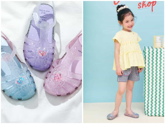 日本直送 apres les cours 果凍涼鞋 14-19cm 鞋系列 其他品牌 夏日玩水泳衣特輯