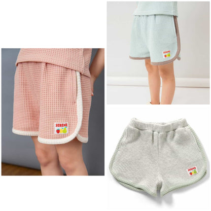 日本童裝 BREEZE 華夫格短褲 80-140cm 男童款/女童款 夏季 PANTS