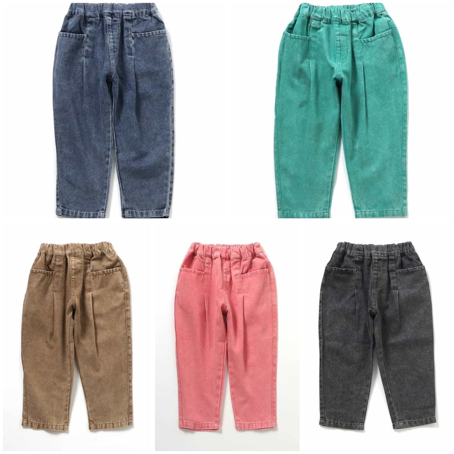 日本童裝 BREEZE 牛仔闊腿褲 90-150cm 男童款/女童款 夏季 PANTS