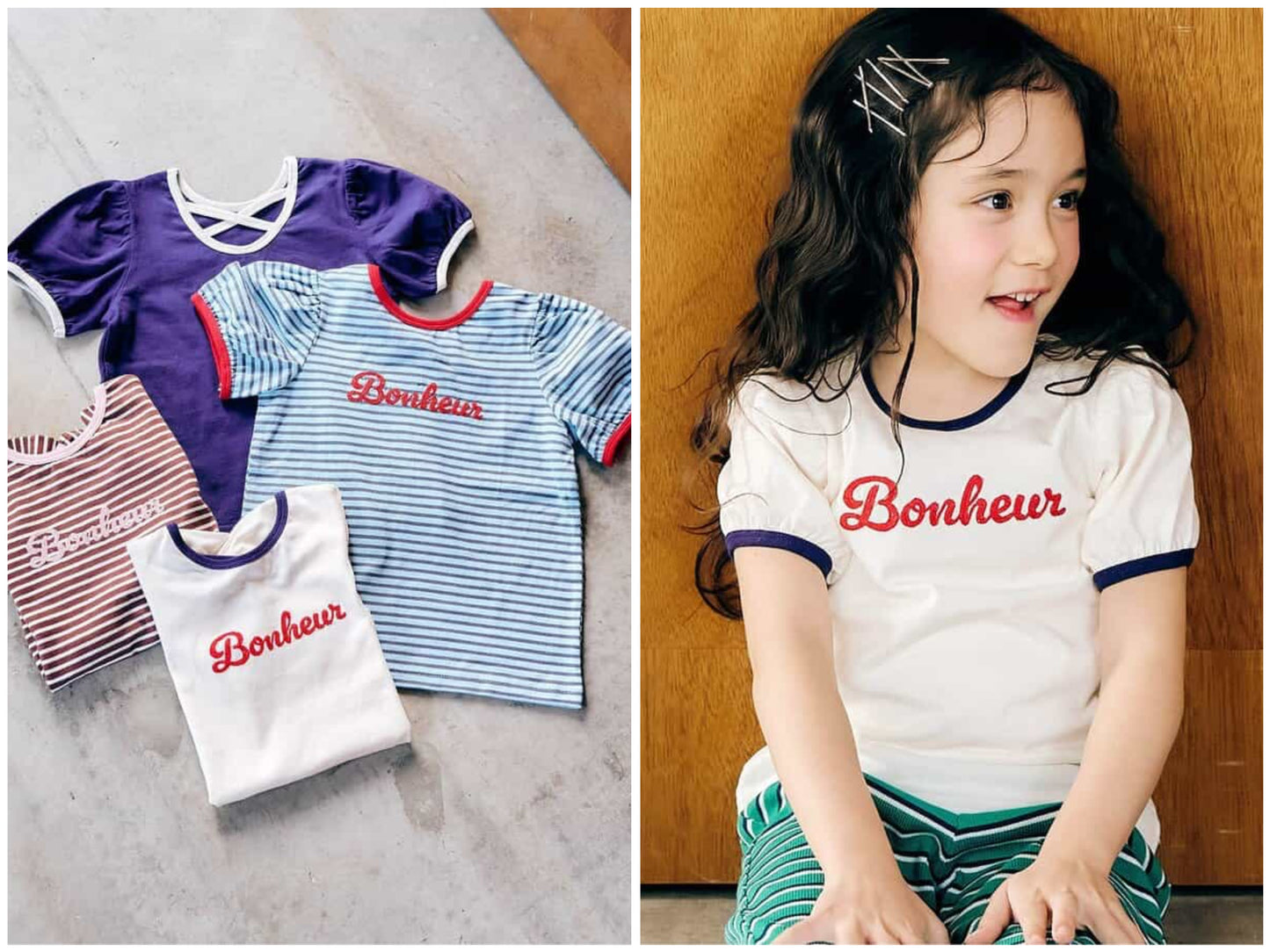 日本童裝 apres les cours 後背反交叉上衣 80-140cm 女童款 夏季 TOPS