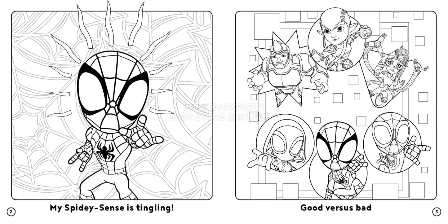 英美直送 Marvel Spidey and his Amazing Friends Coloring & Activity Book 聖誕倒數日曆 兒童款 聖誕快樂特輯 聖誕倒數日曆A 不參與$900免運 滿$900可加$25免運 Christmas Advent Calendars 2025