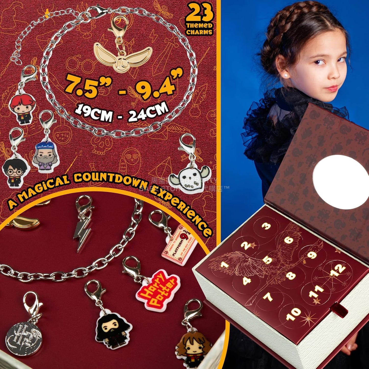 英美直送 Harry Potter Jewellery 聖誕倒數日曆 兒童款 聖誕快樂特輯 聖誕倒數日曆A 不參與$900免運 滿$900可加$25免運 Christmas Advent Calendars 2025