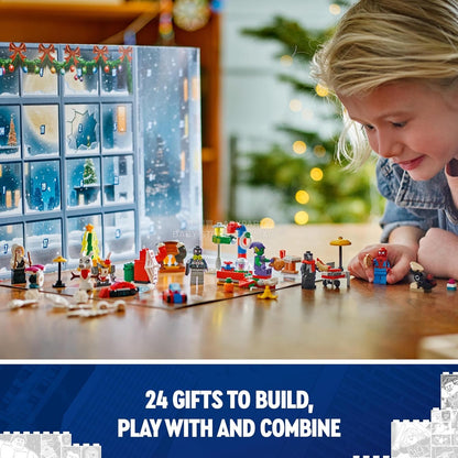 英美直送 LEGO Marvel Spider-Man 聖誕倒數日曆 兒童款 聖誕快樂特輯 聖誕倒數日曆A 不參與$900免運 滿$900可加$25免運 Christmas Advent Calendars 2025