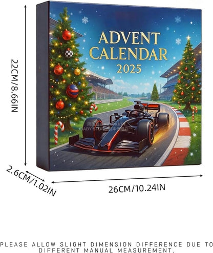 英美直送 Racing Team Ornament 聖誕倒數日曆 兒童款 聖誕快樂特輯 聖誕倒數日曆 不參與$900免運 滿$900可加$25免運 Christmas Advent Calendars 2025