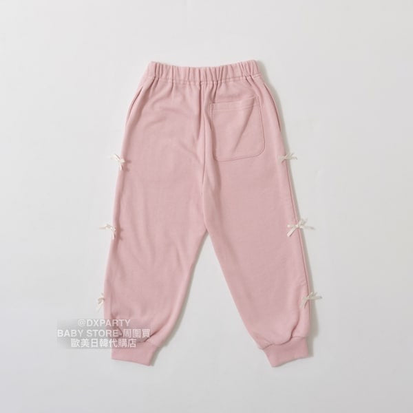 日本童裝 Ly# mine 絲帶運動褲 100-150cm 女童款 秋季 PANTS