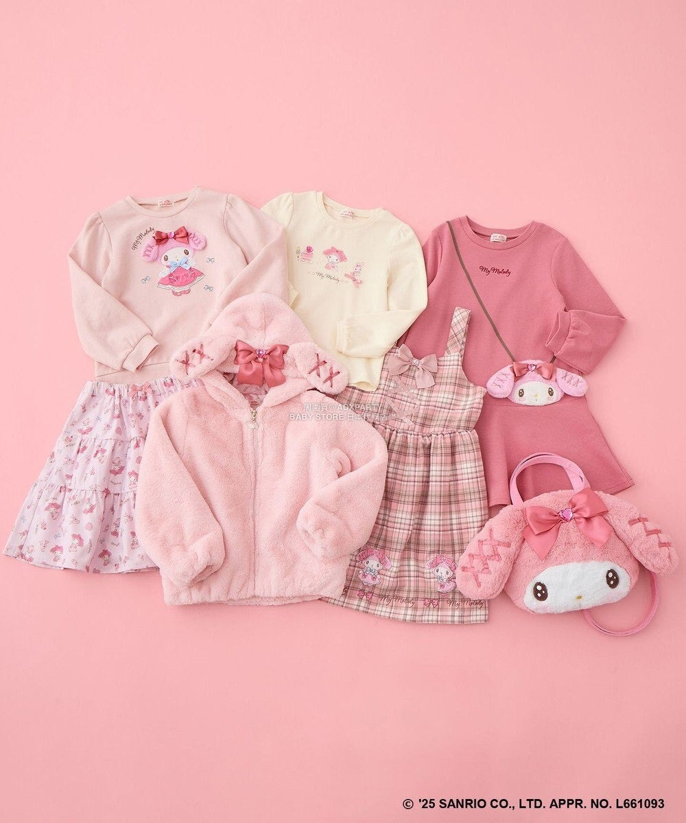 日本直送 aF#a325 x Sanrio My Melody&Kuromi 3Way 斜孭袋/背囊 包系列 其他品牌