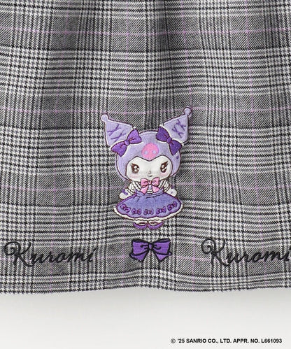 日本童裝 aF#a325 x Sanrio My Melody&Kuromi吊帶連身裙 110-150cm 女童款 秋季 DRESSES