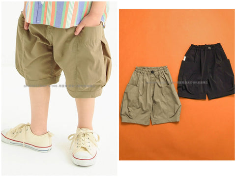 日本童裝 BR#22EE 大口袋氣球短褲 80-150cm 男童款 夏季 PANTS