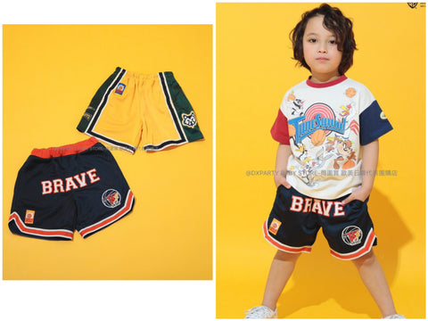 日本童裝 BR#22EE 籃球風格短褲 80-140cm 男童款/女童款 夏季 PANTS
