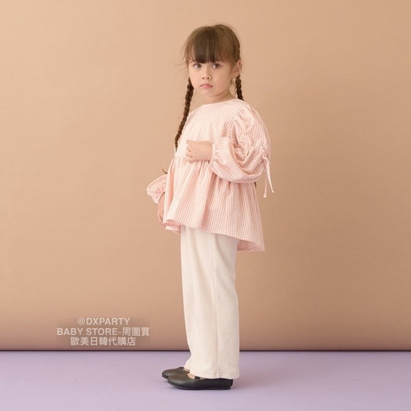 日本童裝 Ly# mine 絨毛針織微喇叭褲 100-150cm 女童款 秋季 PANTS