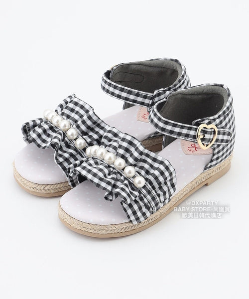 日本直送 aF#a325 珍珠涼鞋 18-23cm 鞋系列 其他品牌