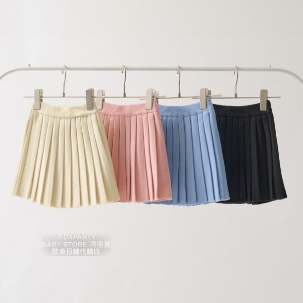 日本童裝 Ly# mine 針織百褶裙 110-140cm 女童款 秋季 SKIRTS