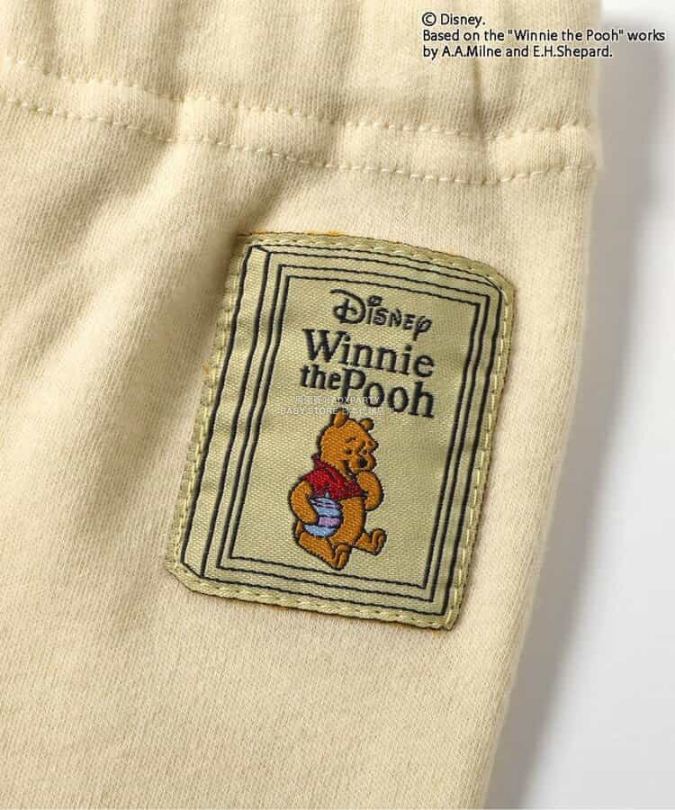 日本童裝 apres les cours x Disney 小熊維尼 包腳可愛緊身褲 70-80cm 男童款/女童款 冬季 PANTS