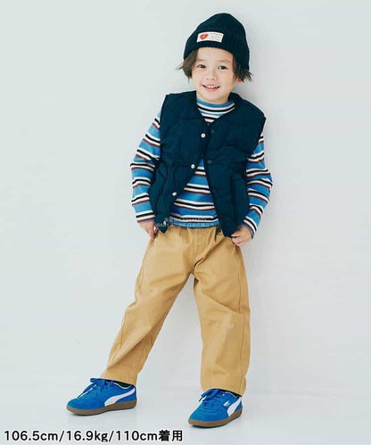 日本童裝 p.premier 絎縫夾棉背心外套 80-140cm 男童款/女童款 秋季  OUTERWEAR