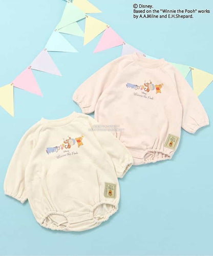 日本童裝 apres les cours x Disney 小熊維尼 連衣 70-80cm 男童款/女童款 冬季 Jumpsuit