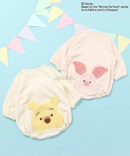 日本童裝 apres les cours x Disney 小熊維尼 連衣 70-80cm 男童款/女童款 冬季 Jumpsuit