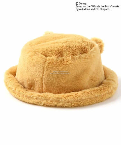 日本直送 apres les cours x Disney 小熊維尼毛毛帽 48-54cm 帽系列