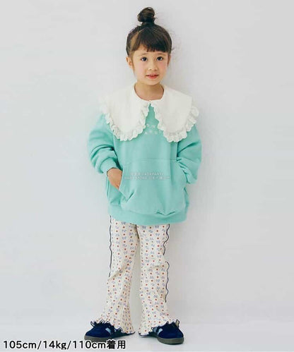 日本童裝 p.premier 刺繡字母口袋衛衣 80-140cm 男童款/女童款 秋季  TOPS