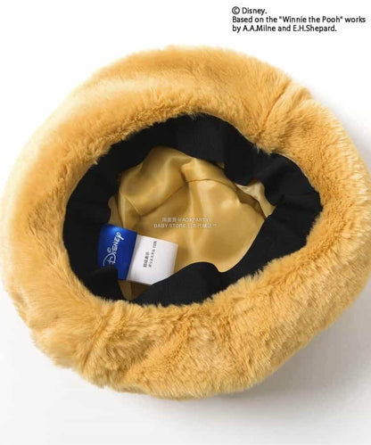 日本直送 apres les cours x Disney 小熊維尼毛毛帽 48-54cm 帽系列