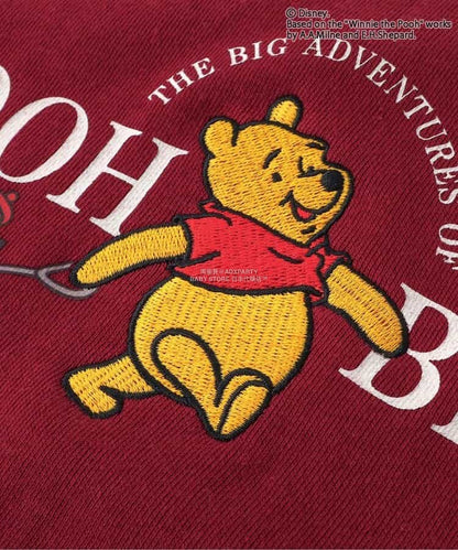 日本童裝 apres les cours x Disney 小熊維尼 80-130cm 男童款/女童款 冬季 TOPS 聖誕紅/新年紅