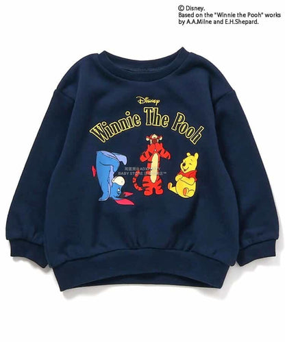 日本童裝 apres les cours x Disney 小熊維尼 80-130cm 男童款/女童款 冬季 TOPS 聖誕紅/新年紅
