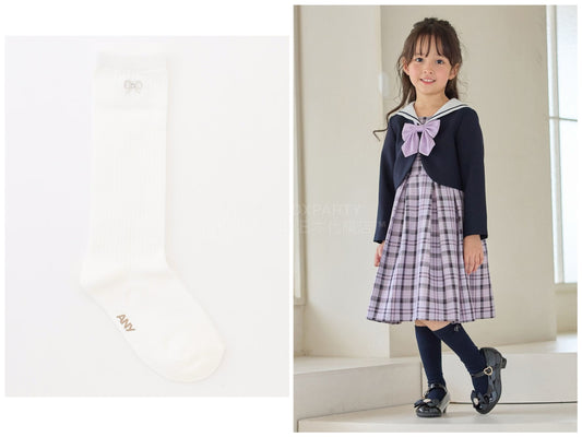 日本直送 aF#a325 襪一對 16-24cm 襪系列 面試/宴會/表演