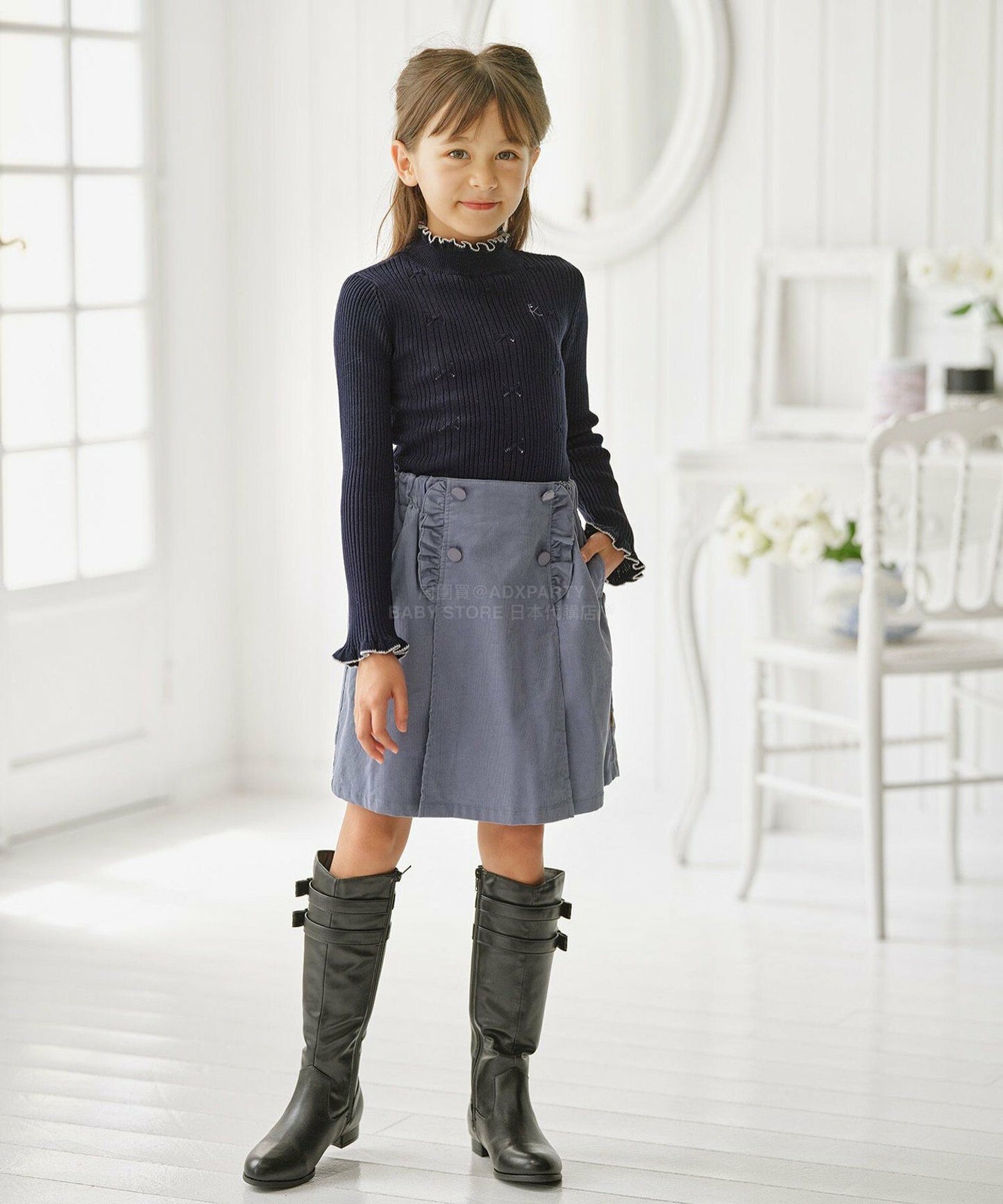 日本直送 組曲 KIDS 長靴 19-24cm 鞋系列 其他品牌