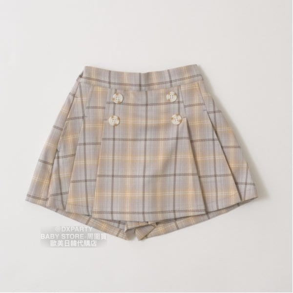 日本童裝 Ly# mine 格仔裙褲 100-150cm 女童款 秋季  SKIRTS  PANTS