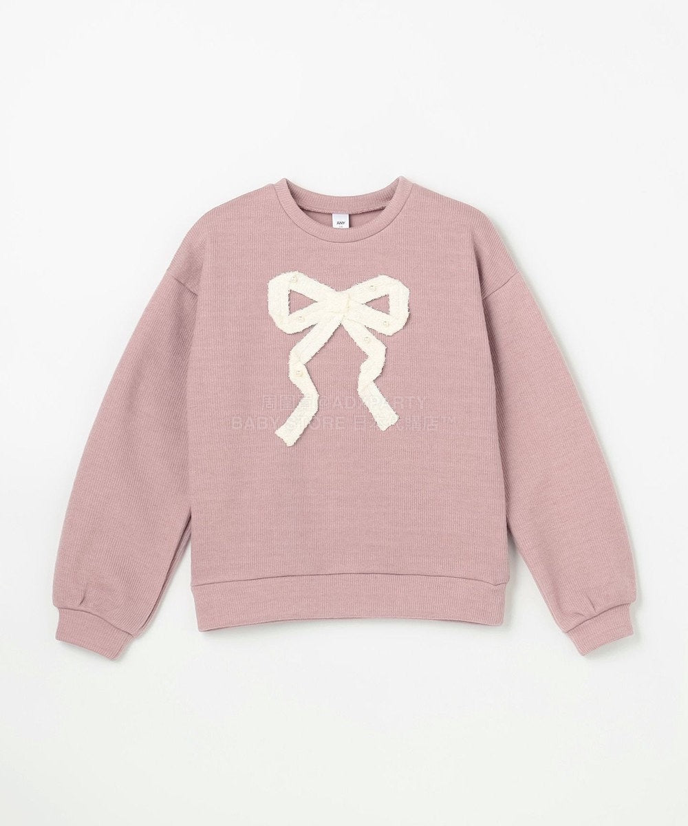 日本童裝 aF#a325 蝴蝶結針織上衣 110-160cm 女童款 冬季 TOPS