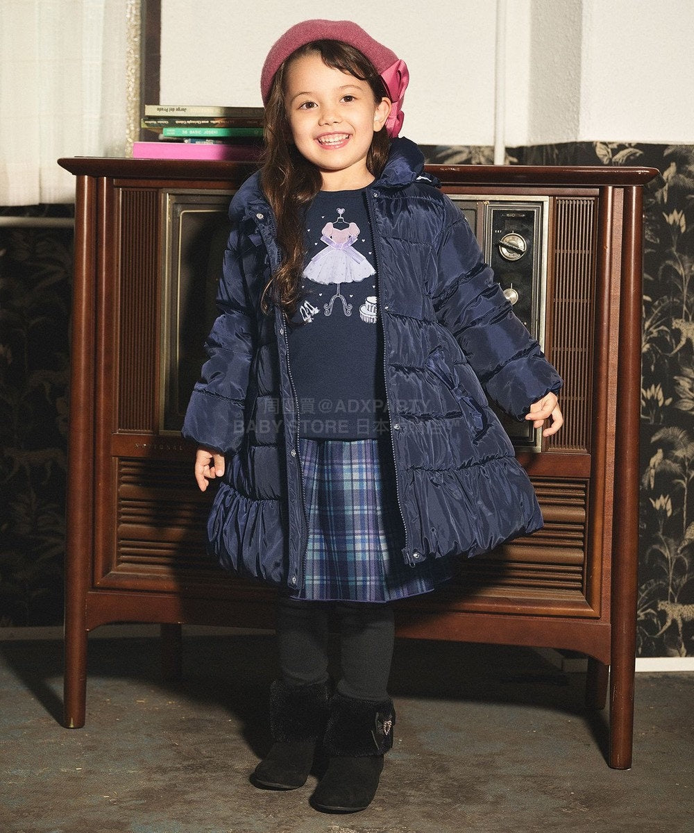 日本童裝 aF#a325 立體印花衛衣 100-150cm 女童款 冬季 TOPS