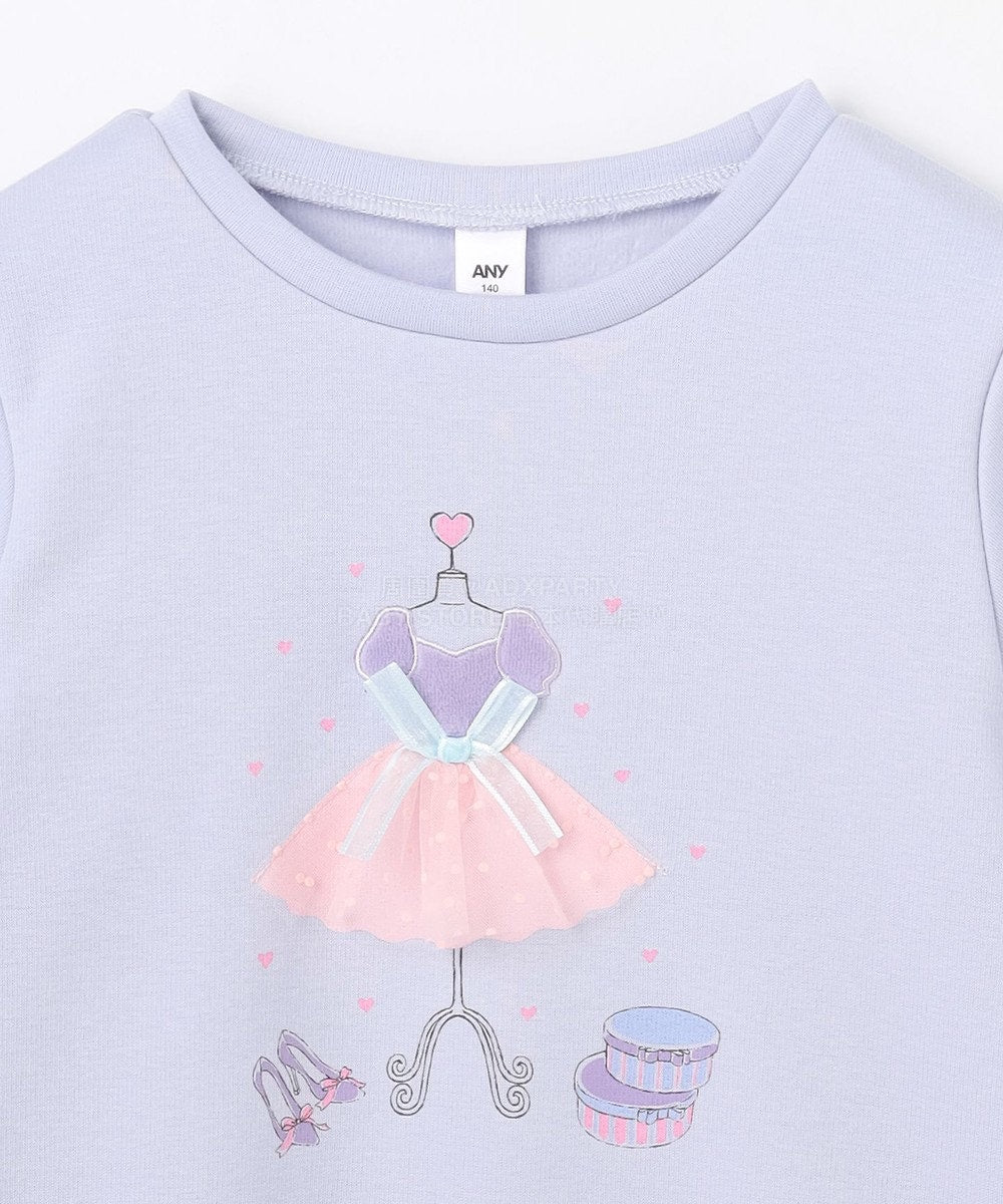 日本童裝 aF#a325 立體印花衛衣 100-150cm 女童款 冬季 TOPS