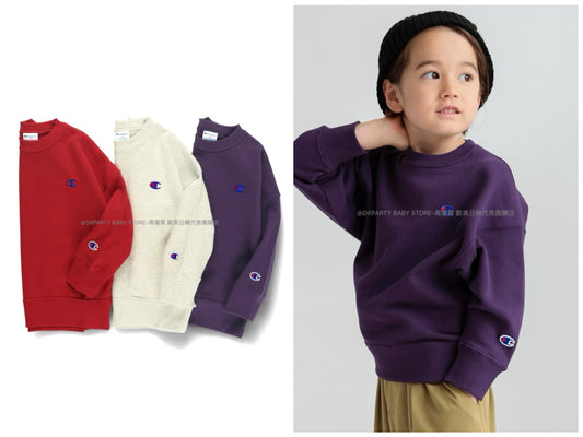 Japanese Children's Clothing Branches Champion Sweatshirt 100-150cm Boys' Autumn TOPS New Year Red