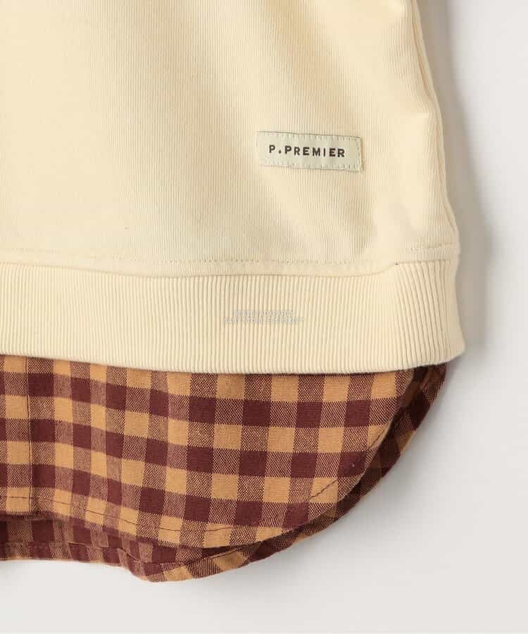 日本童裝 p.premier 假兩件拼接上衣 80-140cm 男童款 秋季 TOPS