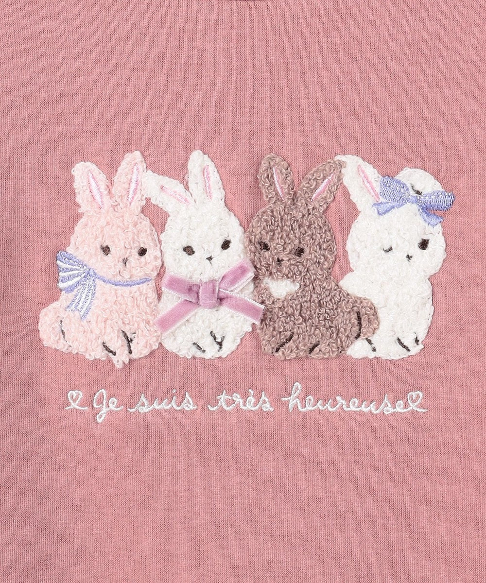 日本童裝 aF#a325 貓貓刺繡圖案衛衣 90-150cm 女童款 冬季 TOPS