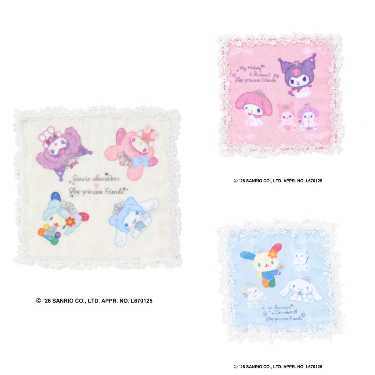 日本直送 Slap Slip x Sanrio 手巾 日常用品