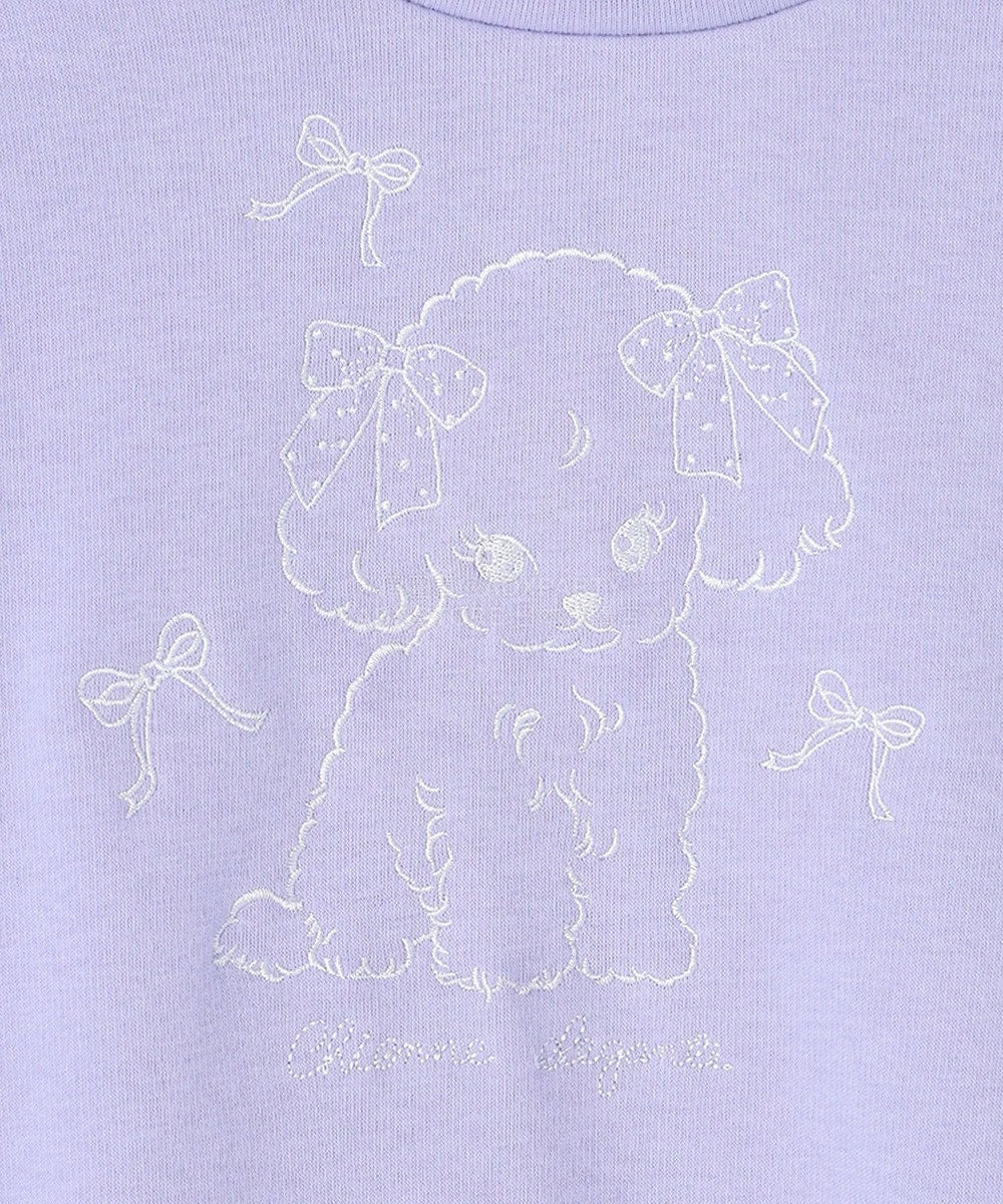 日本童裝 aF#a325 動物刺繡圖案衛衣 90-150cm 女童款 冬季 TOPS