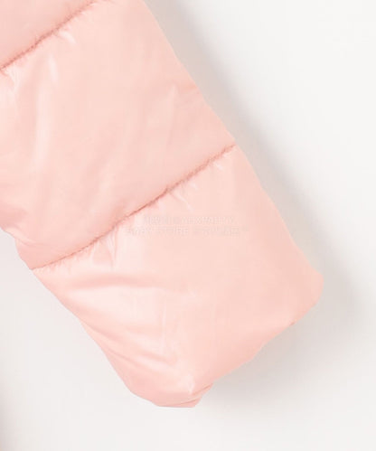 日本童裝 aF#a325 蝴蝶結夾棉泡泡長外套 110-160cm 女童款 冬季 (適合寒冷天氣、溫度低天氣及落雪）OUTERWEAR