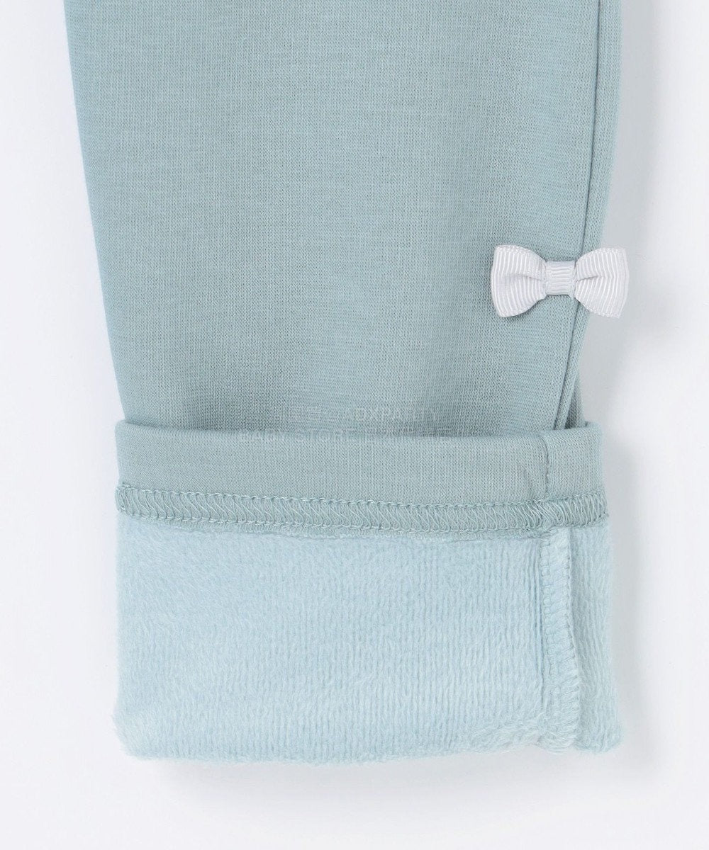 日本童裝 aF#a325 蝴蝶結抓毛長褲 90-150cm 女童款 冬季 PANTS