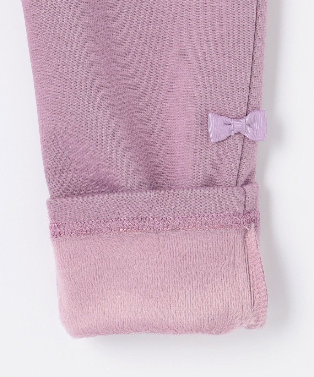 日本童裝 aF#a325 蝴蝶結抓毛長褲 90-150cm 女童款 冬季 PANTS