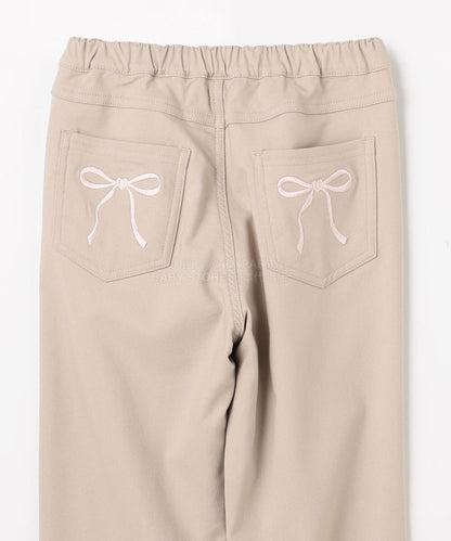 日本童裝 aF#a325 抓毛休閒長褲 110-160cm 女童款 冬季 PANTS