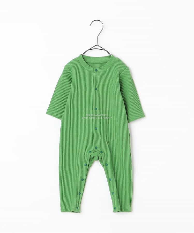 日本童裝 p.premier 彈力羅紋連衣 70-80cm 男童款/女童款 初生嬰兒 秋季 Jumpsuit