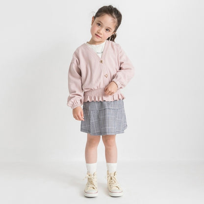 日本童裝 Branshes 心型紐扣外套 80-150cm 女童款 春季 OUTERWEAR