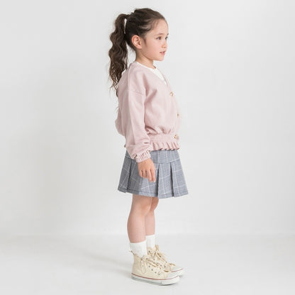 日本童裝 Branshes 心型紐扣外套 80-150cm 女童款 春季 OUTERWEAR