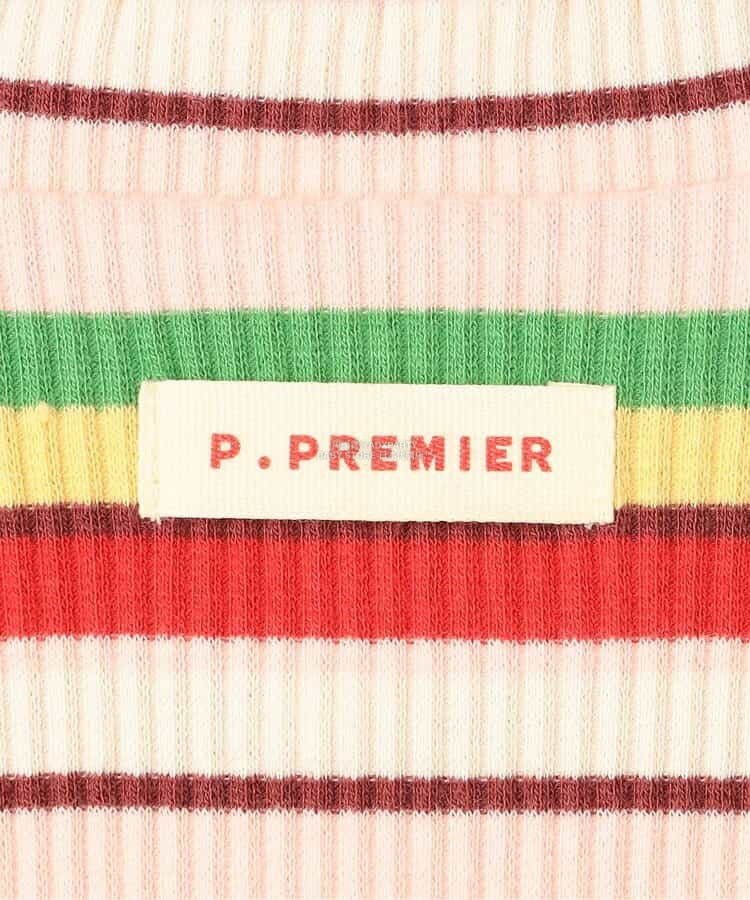 日本童裝 p.premier 彈力羅紋連衣 70-80cm 男童款/女童款 初生嬰兒 秋季 Jumpsuit